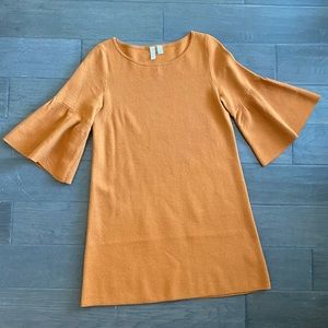 Anthro Bell Sleeve Dress